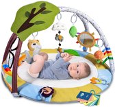 Bol.com Speelmat met Speelboog voor Baby's - Afneembaar Speelgoed en Antislip Kruipdeken aanbieding