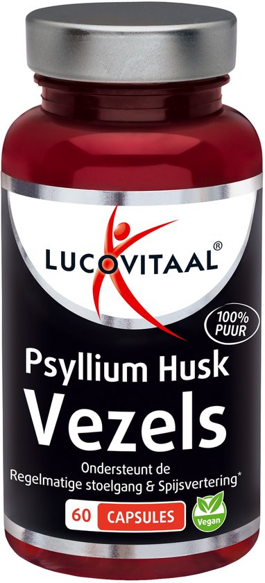 Lucovitaal Psyllium Husk Vezels 60 capsules
