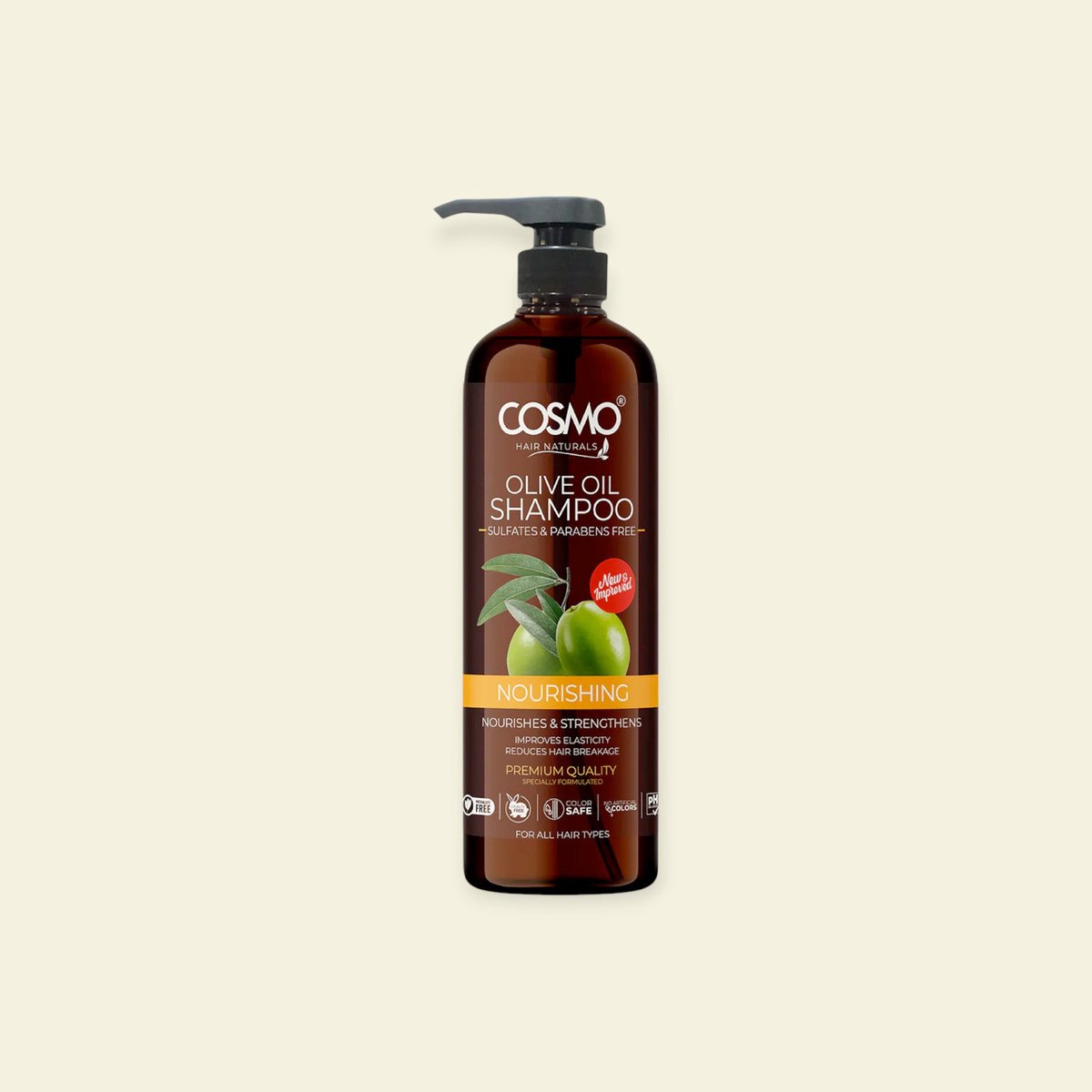 Olijfolie Voedende Shampoo – Hydrateert & Herstelt