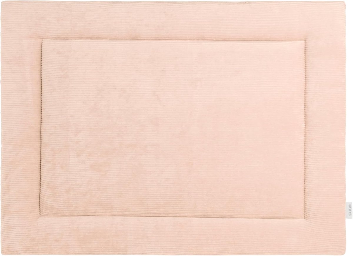 Boxkleed Sense - Speelkleed - Peach - 80x100 cm - Zachte Rib Corduroy Stoffen - Extra Dik en Tweezijdig Gebruik