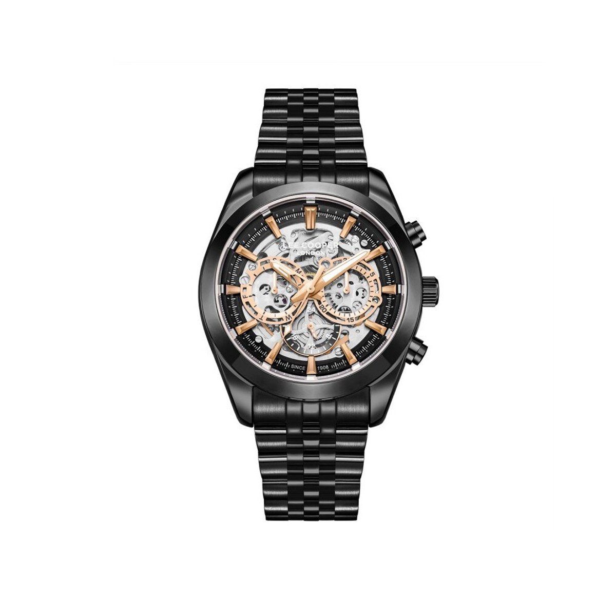 Lee Cooper - LC08176.650 - Polshorloge - Heren - Automatisch - Finley