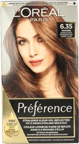 Bol.com L'Oréal Paris Préférence Classic Donker Goud Mahonieblond 6.35 - Permanente Haarkleuring aanbieding
