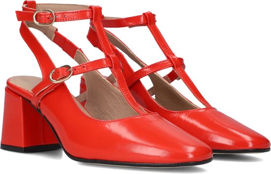 LINA LOCCHI 010-50 Escarpins Femme - Rouge - Taille 43