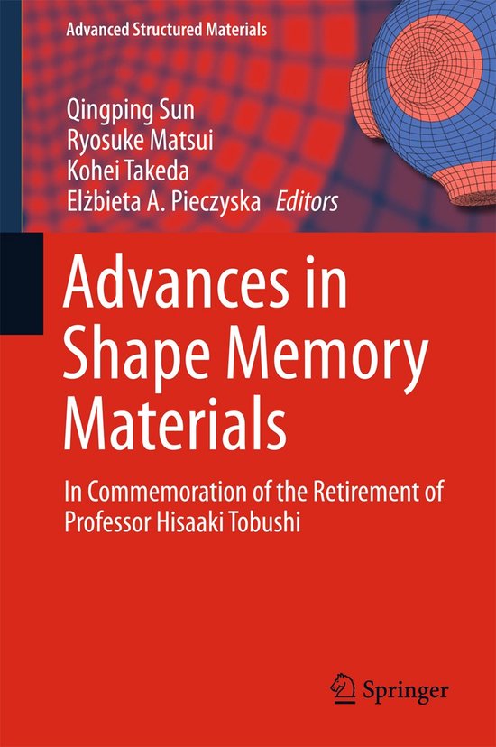 Advances in Shape Memory Materials - cover