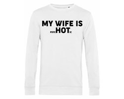 7431 - Sweater - My wife is...-White-L