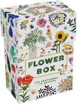 Flower box - 100 postcards by 10 artists - 12 x 17 cm