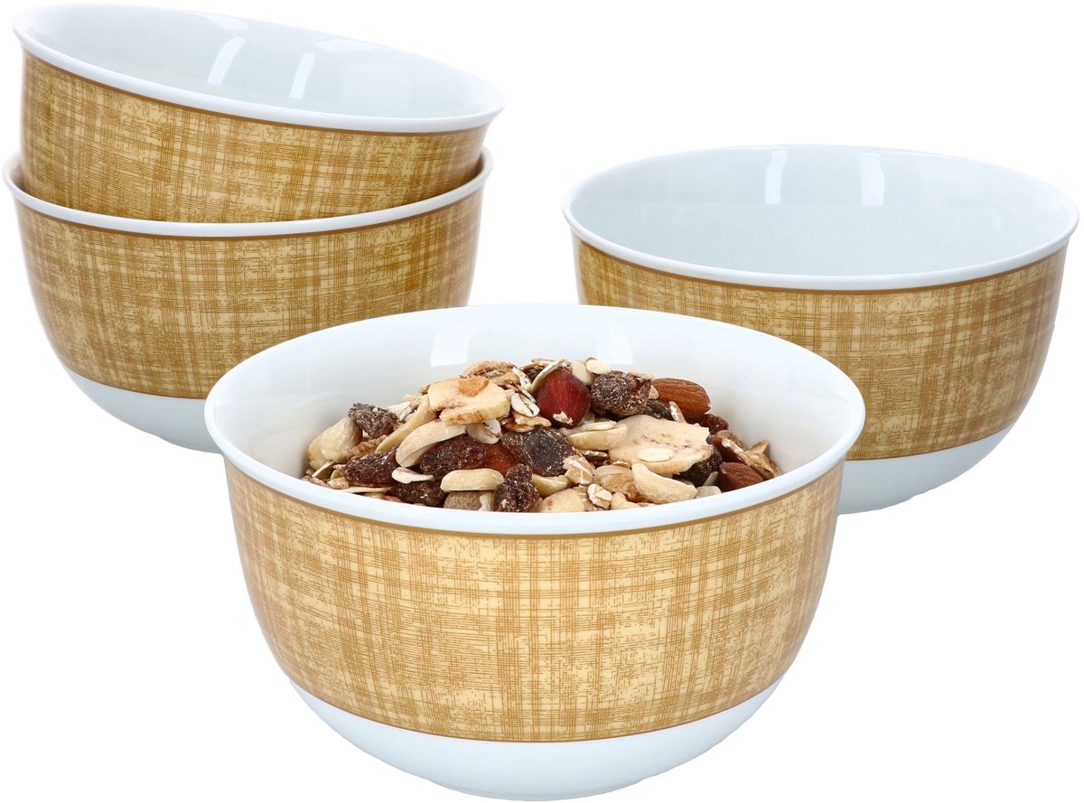 Set van 4 kommen diep geel Brazilië 14cm Ritzenhoff & Breker - 409338