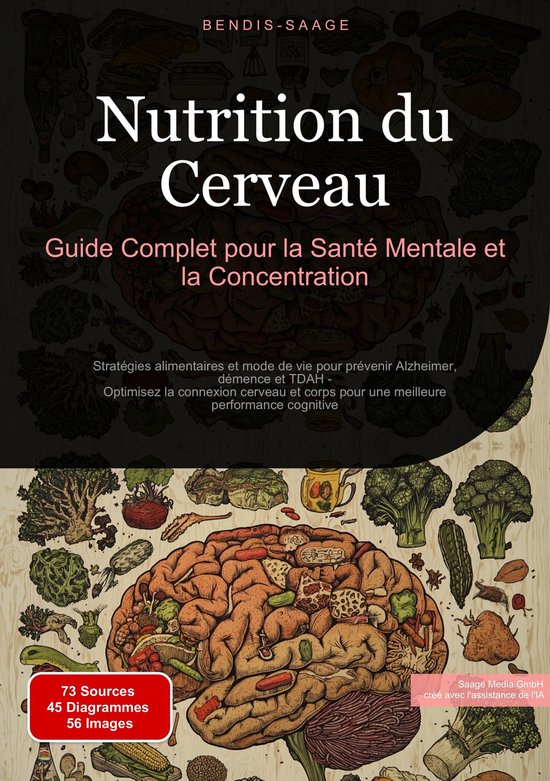 Nutrition du Cerveau : Guide Complet pour la Santé Mentale  ... - cover