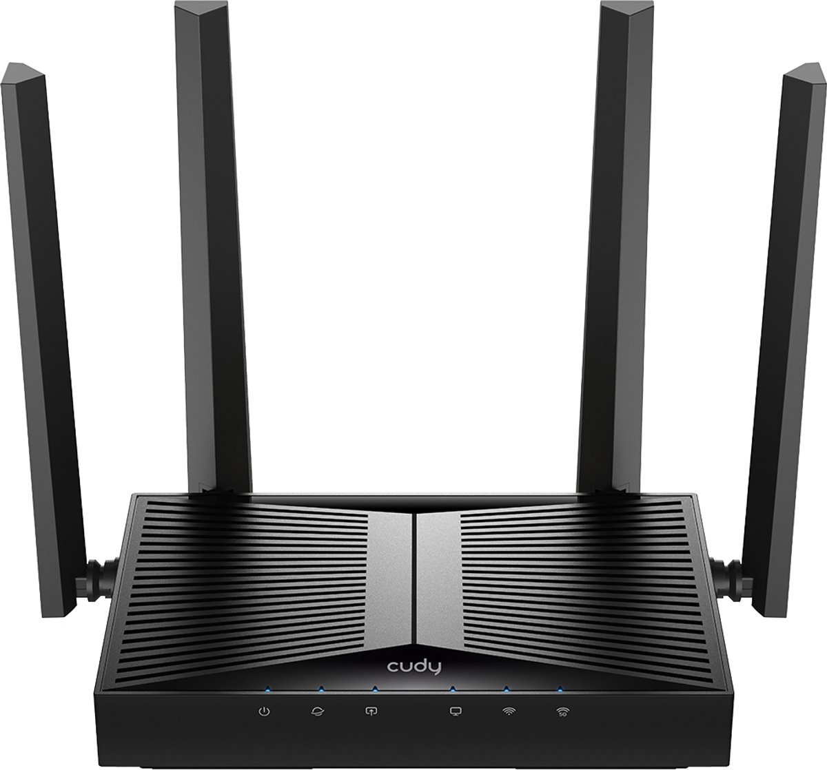 Cudy WR3600H - draadloze router - Gigabit - Ethernet - Dual-band (2.4 GHz / 5 GHz) Zwart