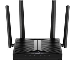 Cudy WR3600H – draadloze router – Gigabit – Ethernet – Dual-band (2.4 GHz / 5 GHz) Zwart