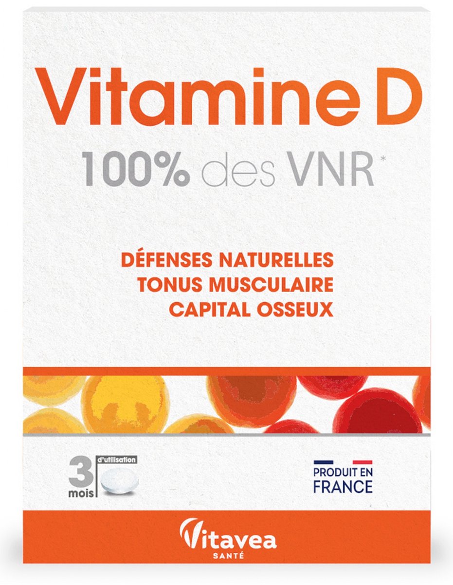 Goedkoopste Vitavea Vitamine D 90 Tabletten