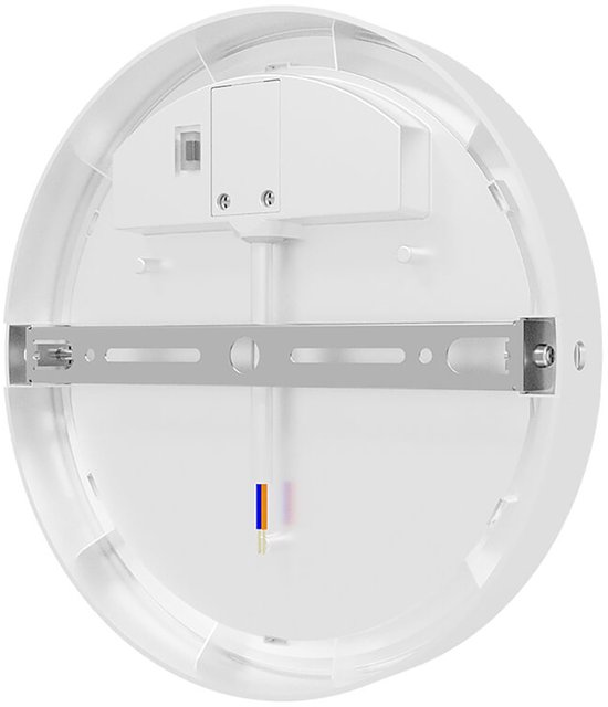 VivaLet 2-Delige Wandlamp met Bewegingssensor Voor Buitengebruik, 18W 1800LM LED-Kelderlamp Wandlamp, 4000K IP54 Vochtbestendige Ovale Lamp Voor Kelder, Gang, Garage, Balkon en Trap