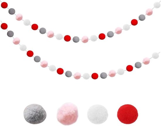 WANYI 500 stuks, 1,5 cm, glitterpompons om te knutselen, mini-pompons