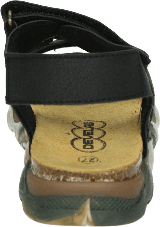 Develab - 48493 - Sandalen - Kleur: Zwart - Maat: 33