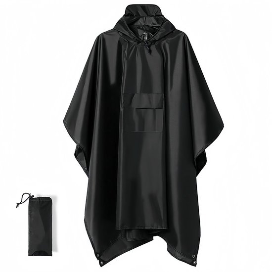 Poncho Camouflage, 100% waterdicht