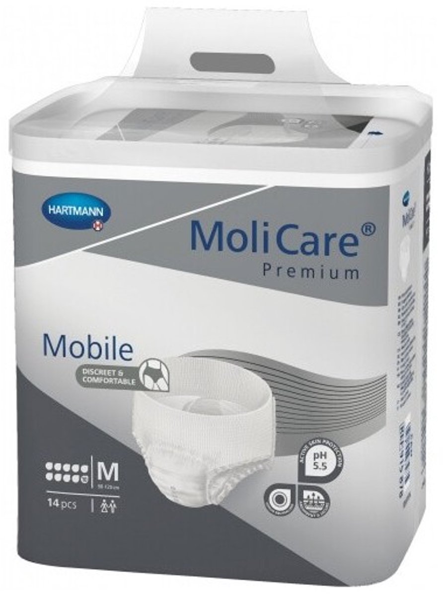 Hartmann MoliCare Mobile 10 druppels Medium - 3 pakken van 14 stuks