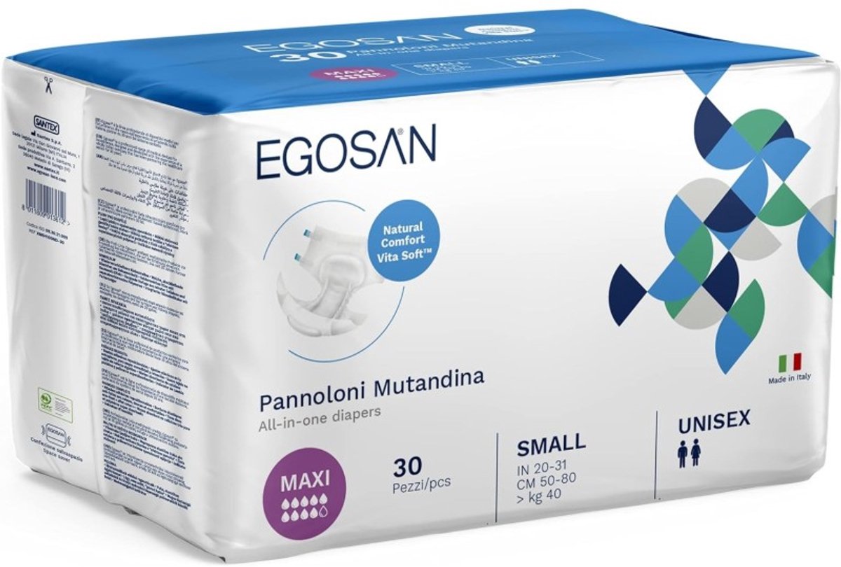 Egosan Vita Soft Maxi Small - 1 pak van 30 stuks