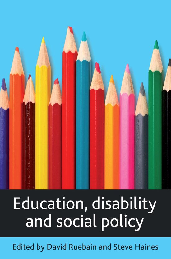 Education, Disability And Social Policy - cover