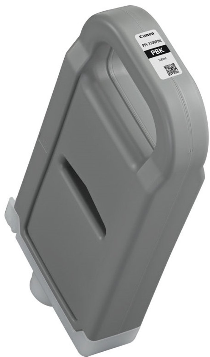 Canon PFI-3700PBK inktcartridge 1 stuk(s) Origineel Foto zwart