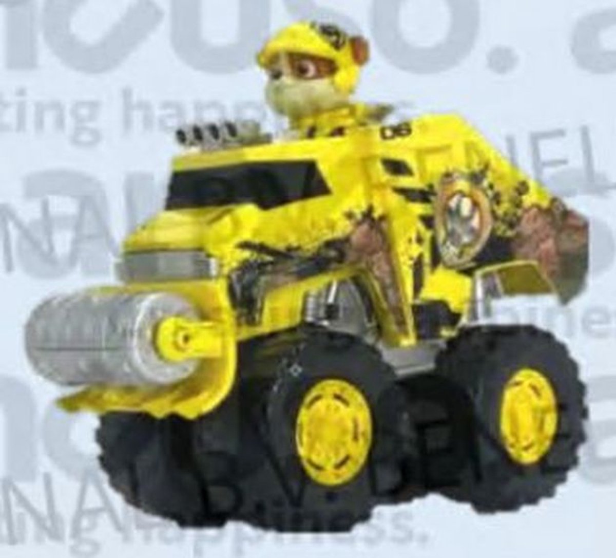 PAW Patrol Reddingswagens - Bulldozer met Rubble speelfiguur - Speelgoedauto — afbeelding 19