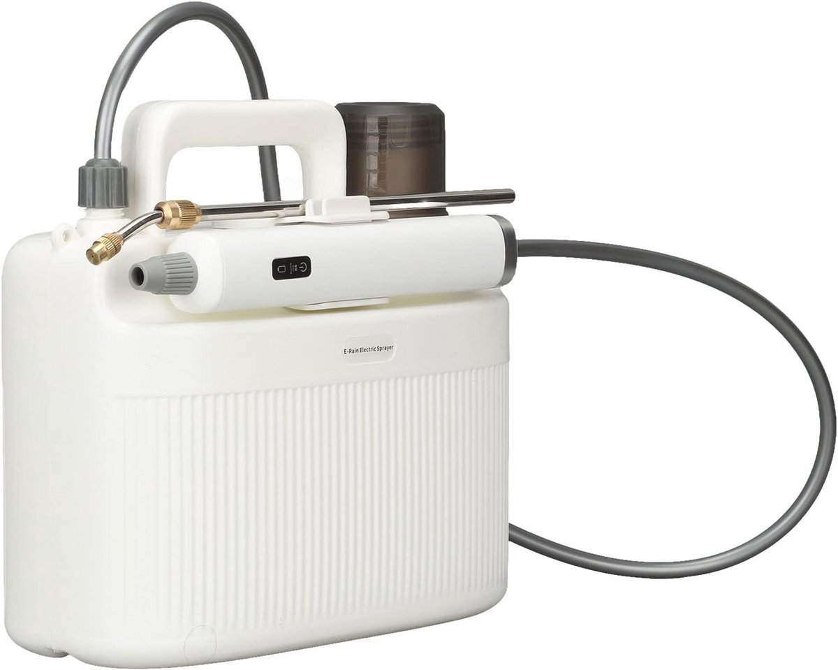 Batterij-aangedreven Tuinsproeier - Elektrische Rugzak met Verstelbare Nevelsproeiers en Draagbare Druksproeier voor Planten