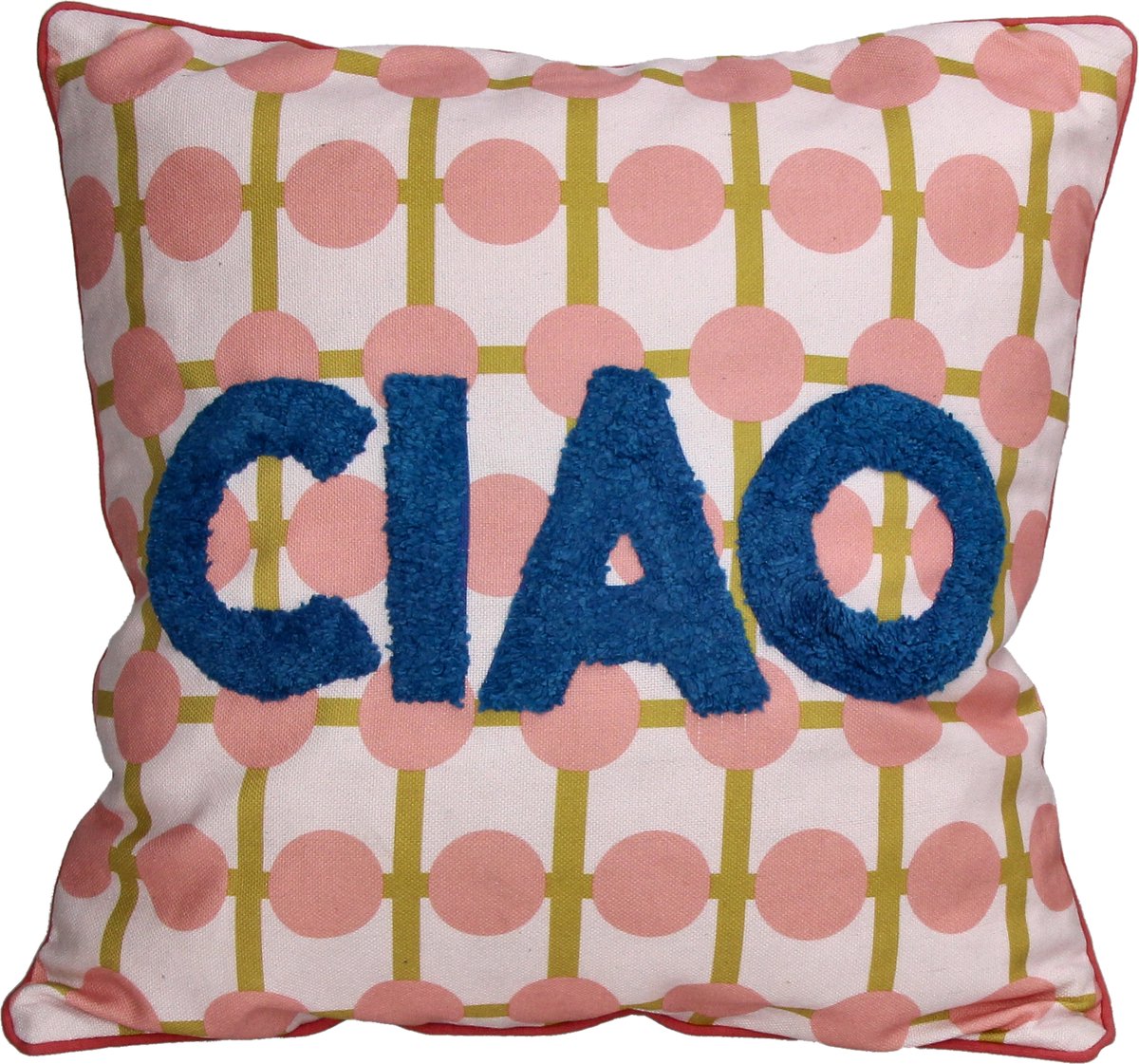 Sierkussen "Ciao" incl. binnenkussen 45x45cm