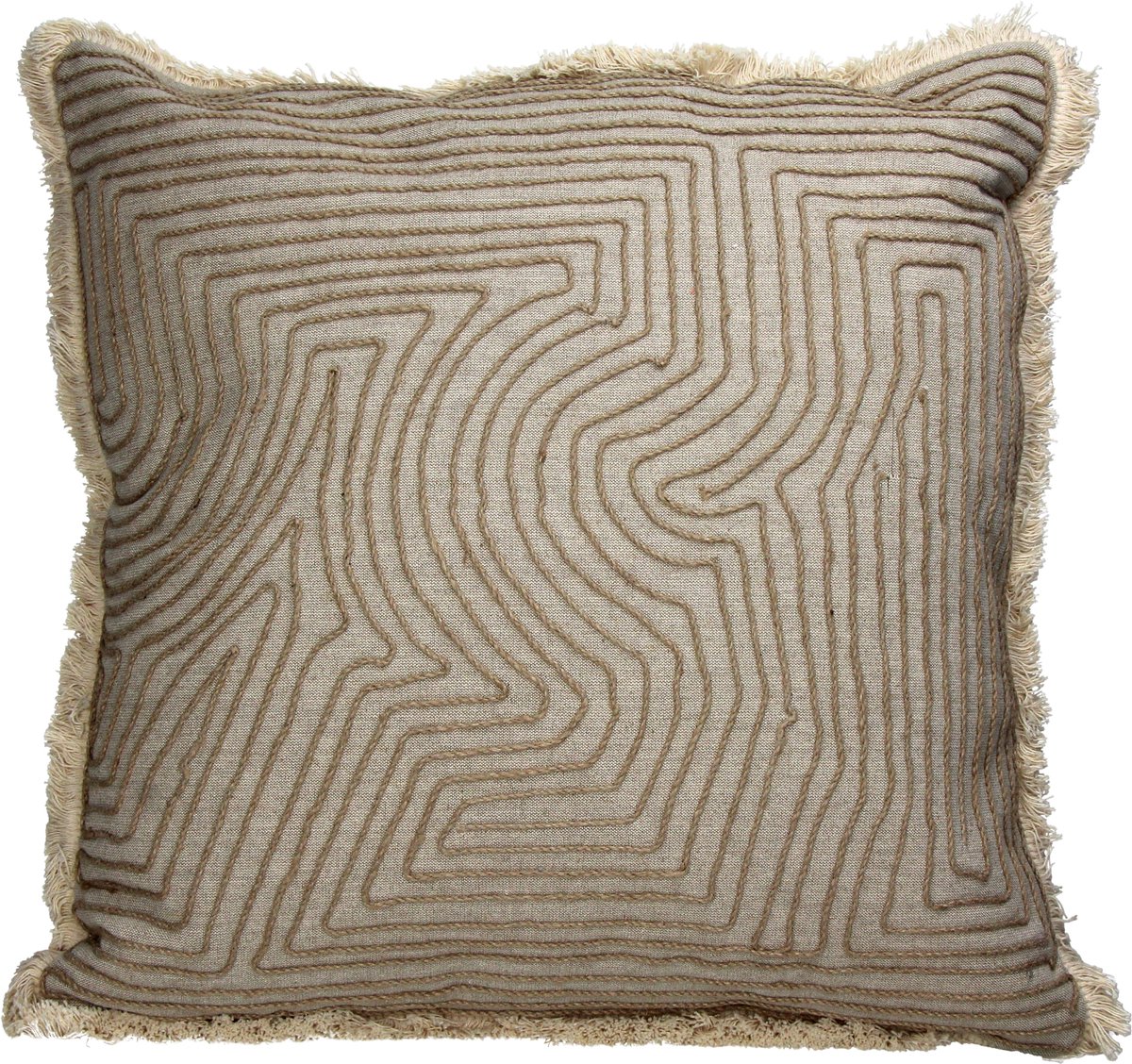 HD Collection Kussen Onregelmatig Katoen 45x45cm