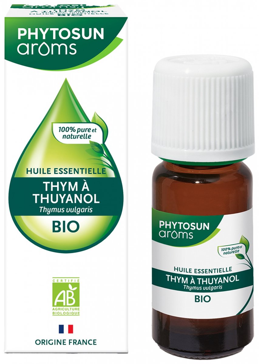 Phytosun Arôms Tijm Thuyanol Etherische Olie (Thymus Vulgaris) Organisch 5 ml