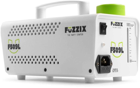 Machine à fumée Witte Party - Fuzzix F509LW - Avec effets lumineux et 1L de liquide à fumée - Avec télécommande sans fil