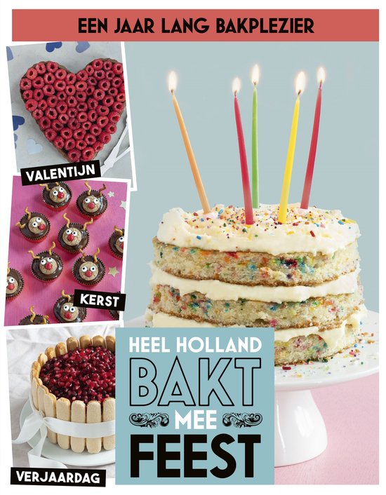 Heel Holland Bakt mee Feest - cover