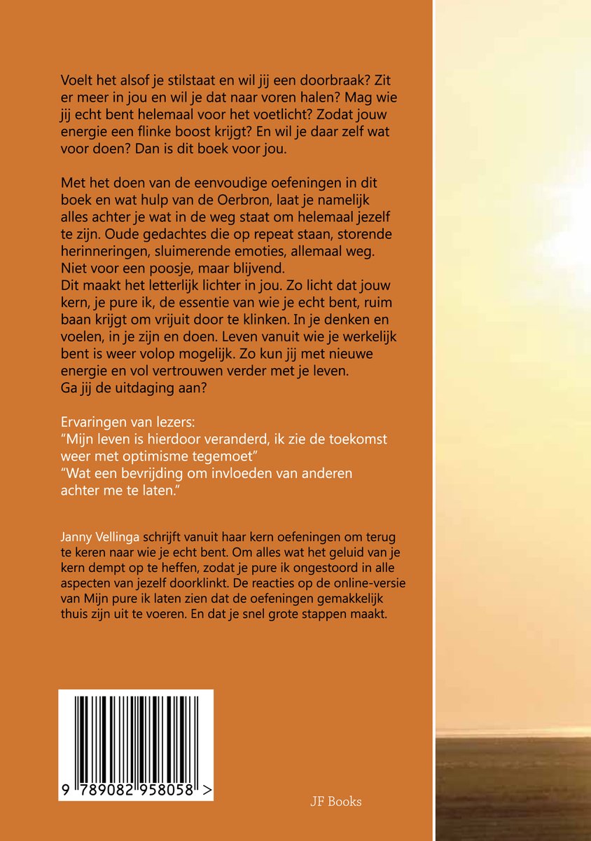 Mijn pure ik - back cover