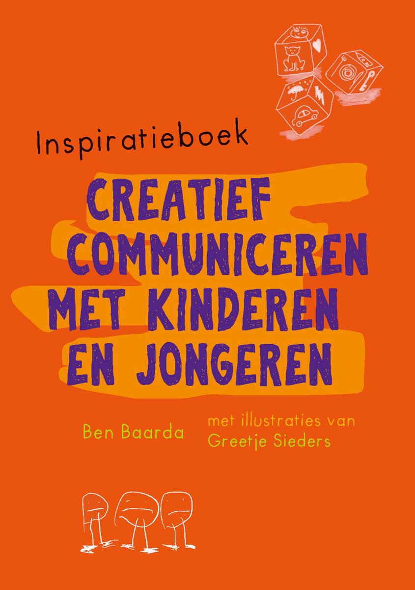 Omslag van Inspiratieboek creatief communiceren met kinderen en jongeren