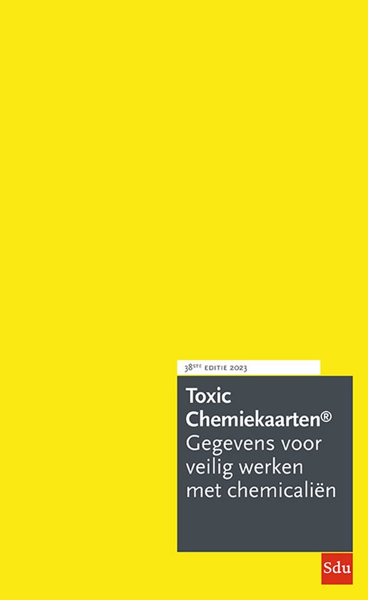 Toxic Chemiekaarten 2023 - cover