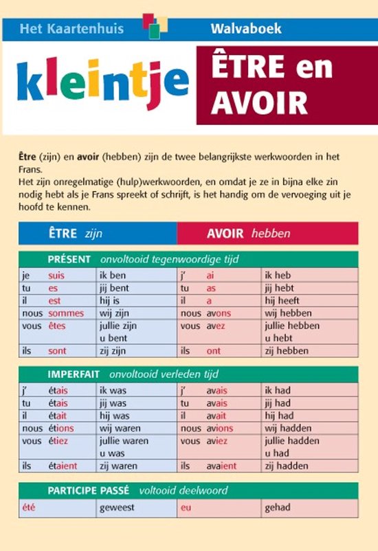 Cartes de langues Livre Walva - Petit être en avoir