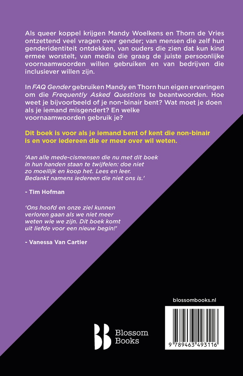 FAQ Gender - back cover