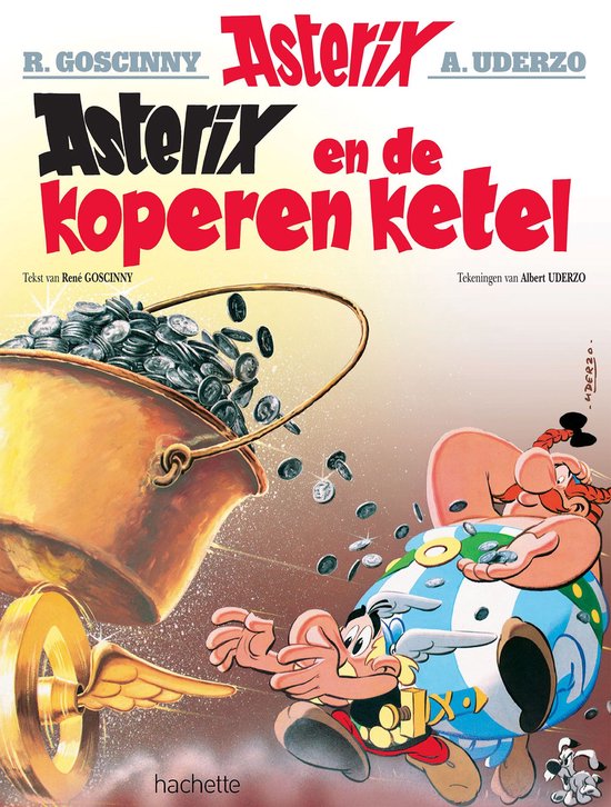 Asterix & Obelix 13 - 13 Asterix en de koperen ketel (E-book ... - cover