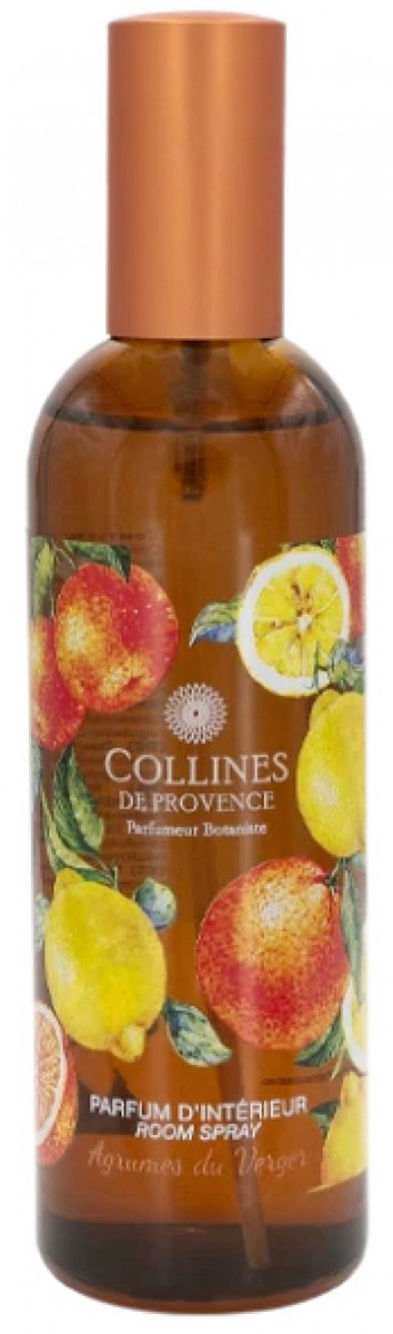 Collines de Provence Verse Plantengeur Huisparfum 100 ml (Geur : Boomgaard citrusvruchten)