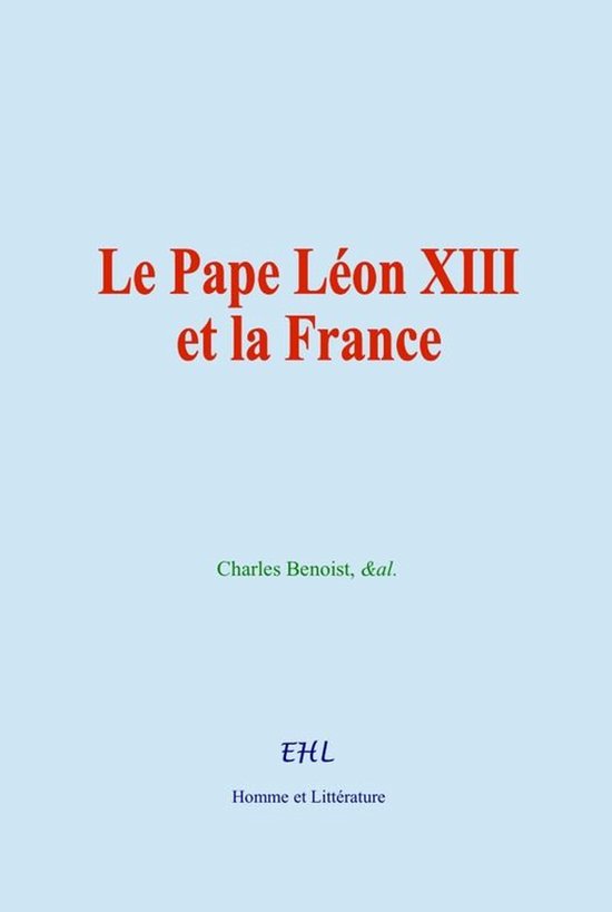 Le Pape Léon XIII et la France - cover