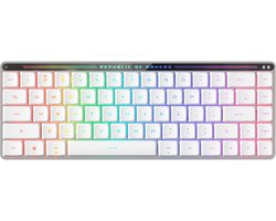 Asus ROG Falchion RX Low Profile White - Toetsenbord voor gaming - USB - RGB - QWERTY US - Wit
