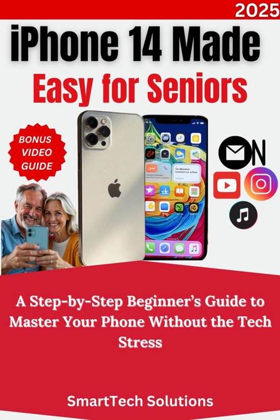 iPhone 14 Made Easy for Seniors - cover