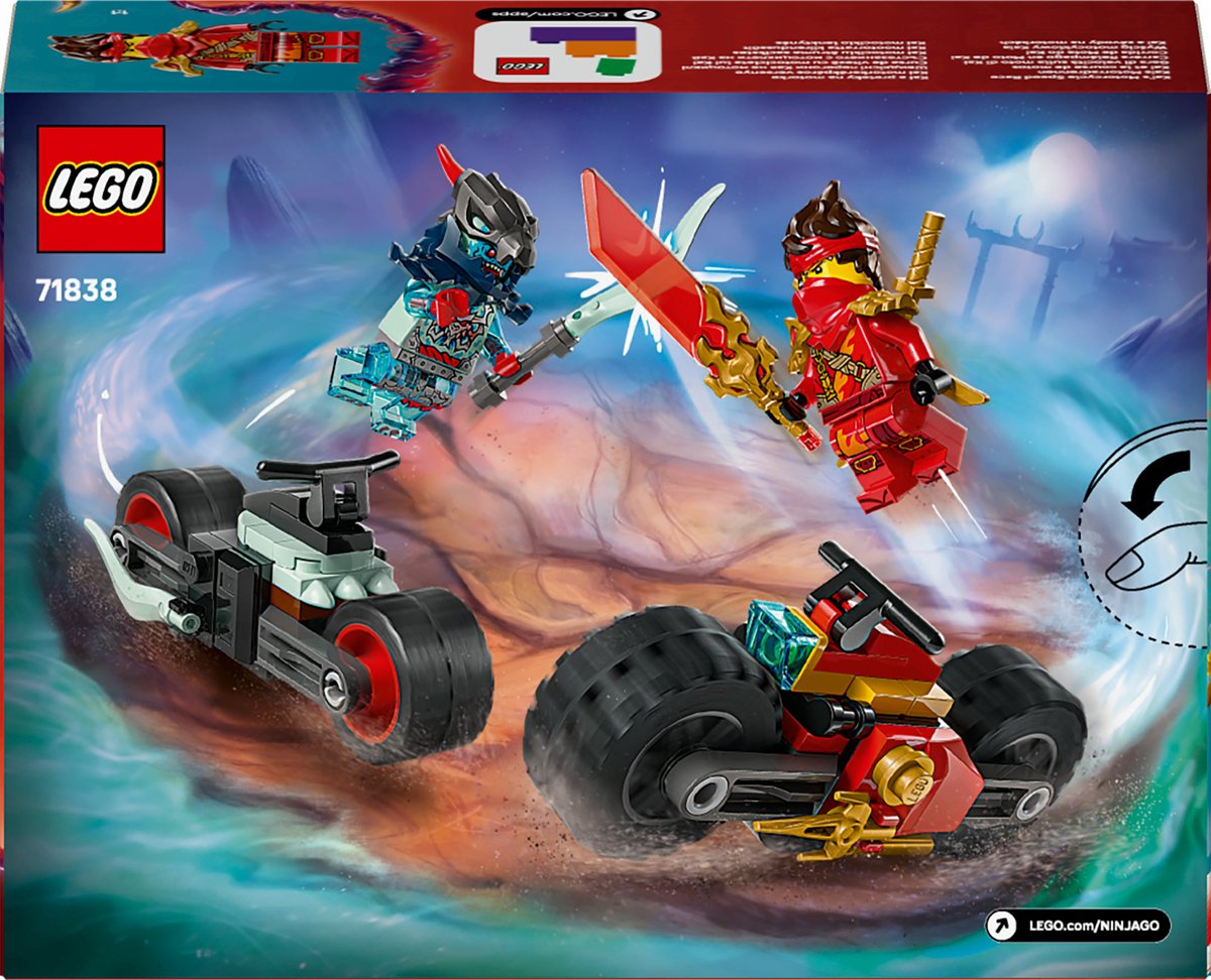 LEGO NINJAGO Kai's Motorrace Bouwpakket voor Kinderen - 71838 — afbeelding 17