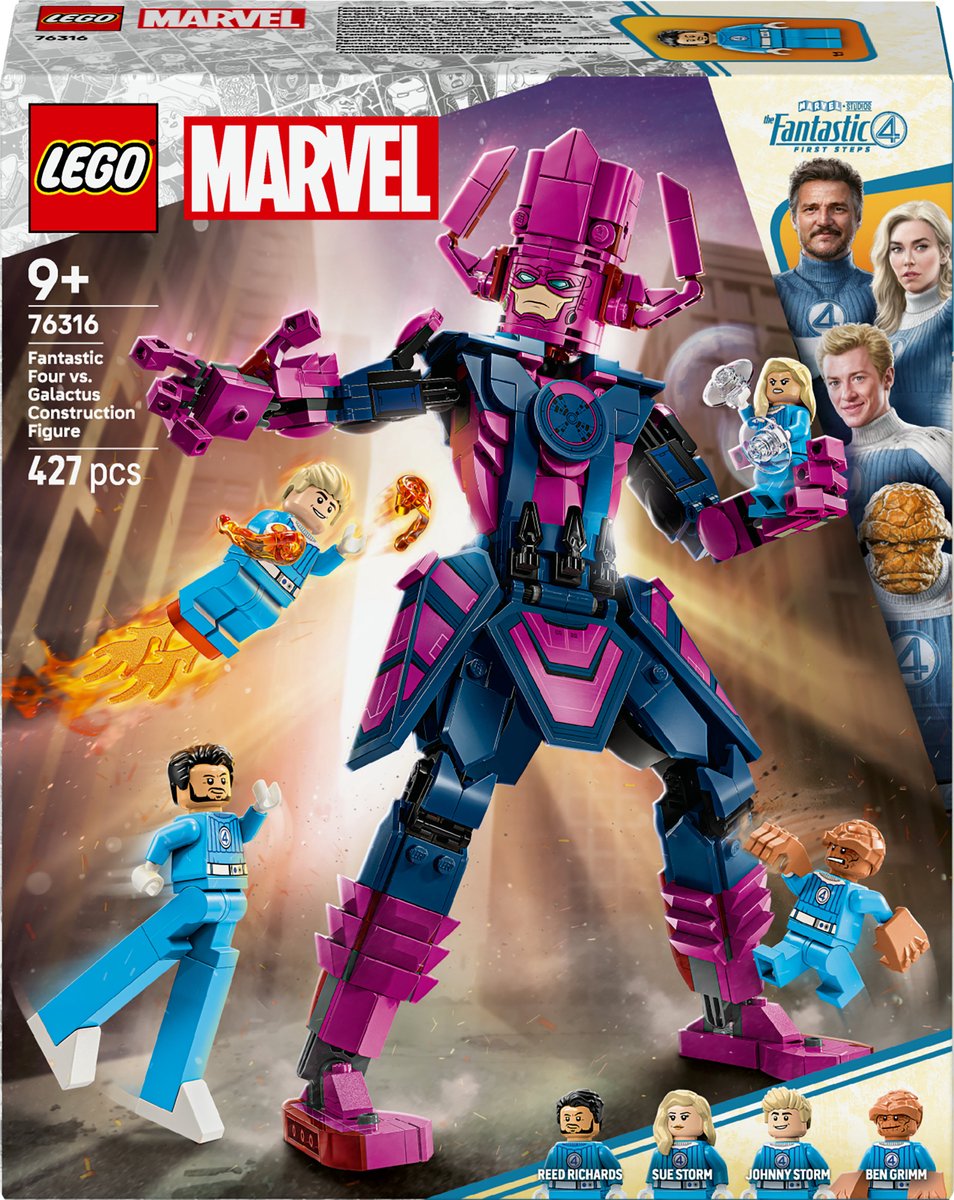 Fantastic Four vs. Galactus bouwfiguur