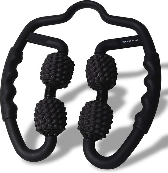 Massage et Récupération Rouleau de massage noir SVELTUS Massage et Récupération Rouleau de massage noir SVELTUS