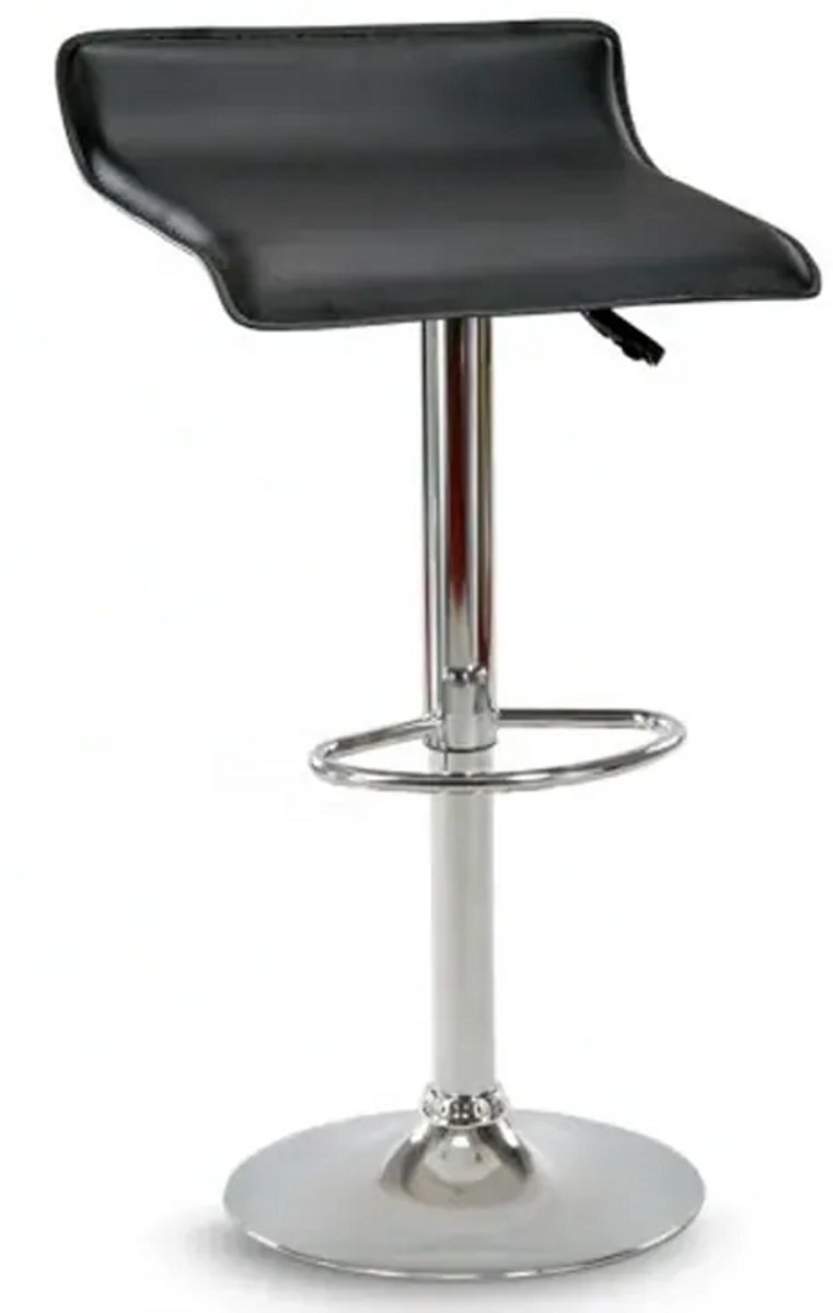 Hocker verstelbaar VIA zwart Eco