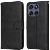Coverup Hoesje - Geschikt voor Motorola Edge 60 / 60 Fusion / 60 Pro Hoesje - Coverup Book Case - Zwart