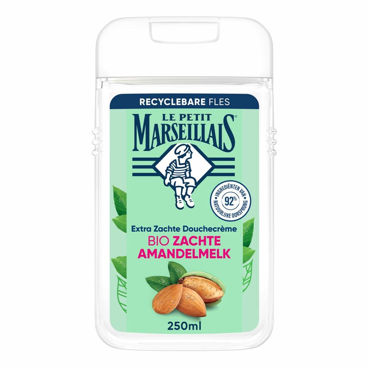 Le Petit Marseillais - Douchecrème Sweet Almond - 6 x 250 ml - Voordeelverpakking