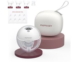 Momcozy M5 – Handsfree Borstkolf – 1 Stuk – Elektrisch – Stil & Compact – Met Borstschild Inserts