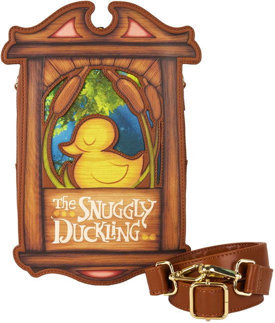 Disney Loungefly Crossbody Bag Rapunzel Snuggly Duckling