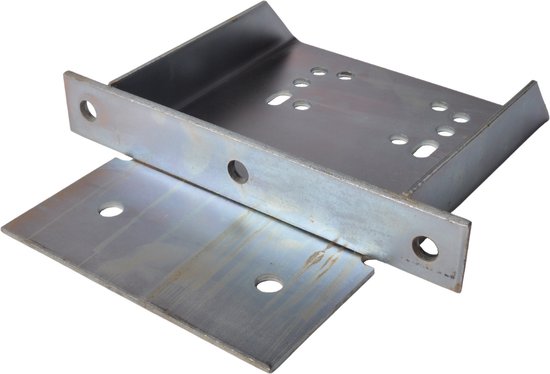 Foto: Gegalvaniseerd stalen neuswielconsole voor neuswiel neuswielklem