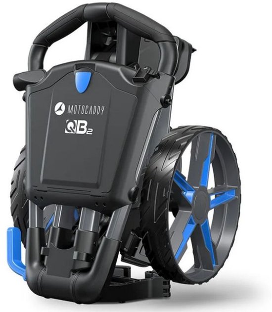 Motocaddy QB2 3 Wiel Golftrolley Zwart Rood van Merkloos — afbeelding 3